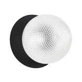 Luminea Lassie Diamond Cut Glass Cool White LED Outdoor Wall Light