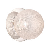 Luminea Lassie Diamond Cut Glass Warm White LED Outdoor Wall Light