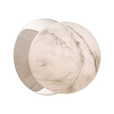 Luminea Lassie Marble Opal Glass Warm White LED Outdoor Wall Light
