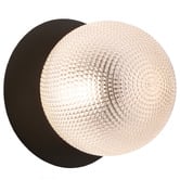 Luminea Lassie Diamond Cut Glass Warm White LED Outdoor Wall Light