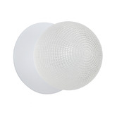 Luminea Lassie Diamond Cut Glass Cool White LED Outdoor Wall Light