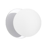 Luminea Lassie Opal Frosted Glass Cool White LED Outdoor Wall Light