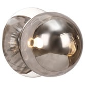 Luminea Lassie Molten Ripple Glass Warm White LED Outdoor Wall Light