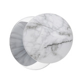 Luminea Lassie Marble Opal Glass Cool White LED Outdoor Wall Light