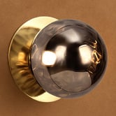 Luminea Lassie Molten Ripple Glass Warm White LED Outdoor Wall Light