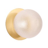 Luminea Lassie Diamond Cut Glass Warm White LED Outdoor Wall Light