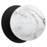 Luminea Lassie Marble Opal Glass Cool White LED Outdoor Wall Light