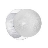 Luminea Lassie Diamond Cut Glass Cool White LED Outdoor Wall Light