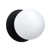 Luminea Lassie Opal Frosted Glass Cool White LED Outdoor Wall Light