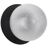Luminea Lassie Diamond Cut Glass Cool White LED Outdoor Wall Light