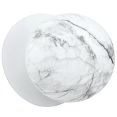 Luminea Lassie Marble Opal Glass Cool White LED Outdoor Wall Light