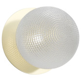 Luminea Lassie Diamond Cut Glass Cool White LED Outdoor Wall Light