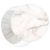 Luminea Lassie Marble Opal Glass Cool White LED Outdoor Wall Light