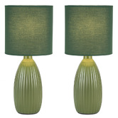 Luminea Leonard Ceramic Table Lamps