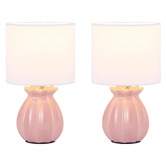 Luminea Cyndie Ceramic Table Lamps