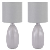 Luminea Leonard Ceramic Table Lamps