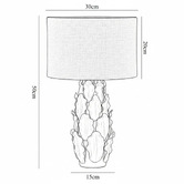 Luminea Tammy Ceramic Table Lamp
