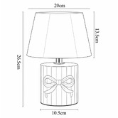 Luminea Sison Ceramic Table Lamp