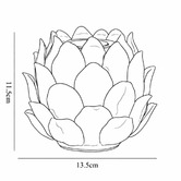 Luminea Augustine Ceramic Table Lamp Base