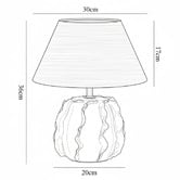 Luminea Holly Ceramic Table Lamp
