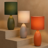 Luminea Leonard Ceramic Table Lamps
