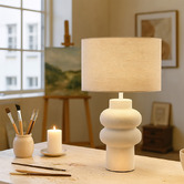 Luminea Adrienne Ceramic Table Lamp