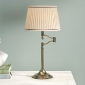 Luminea Clements Metal Swing Arm Table Lamp