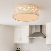 Luminea Lynne Cloud LED Flush Mount Ceiling Light