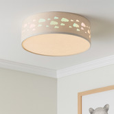Luminea Lynne Cloud LED Flush Mount Ceiling Light