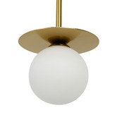 Luminea Whibley Glass 5-Light Linear Pendant