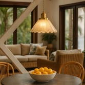 Luminea Brent Glass Pendant Light