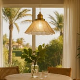Luminea Brent Glass Pendant Light