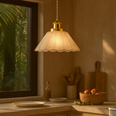 Luminea Brent Glass Pendant Light