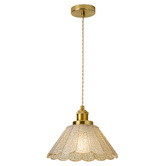 Luminea Brent Glass Pendant Light