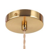 Luminea Brent Glass Pendant Light