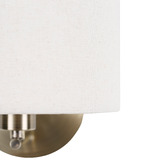 Luminea Preston Cordless LED Wall Light with Charging Cable