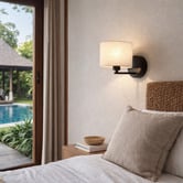 Luminea Preston Cordless LED Wall Light with Charging Cable