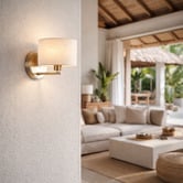 Luminea Preston Cordless LED Wall Light with Charging Cable