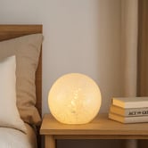 Luminea Lyra Glass Table Lamp