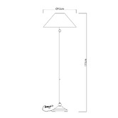 Luminea Ricks Floor Lamp