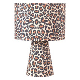Luminea Tyler Leopard Table Lamp