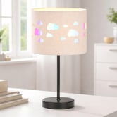 Luminea Lynne Cloud LED Table Lamp with Charging Cable