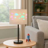 Luminea Lynne Cloud LED Table Lamp with Charging Cable