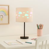Luminea Lynne Cloud LED Table Lamp with Charging Cable