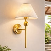 Luminea Ricks Linen Wall Light