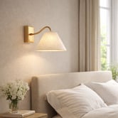 Luminea Hudson Cordless LED Wall Light with Charging Cable