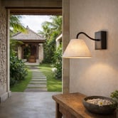 Luminea Hudson Cordless LED Wall Light with Charging Cable