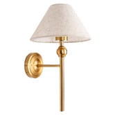 Luminea Ricks Linen Wall Light