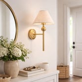 Luminea Ricks Linen Wall Light