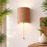 Luminea Makayla Wall Sconce with Pull Cord